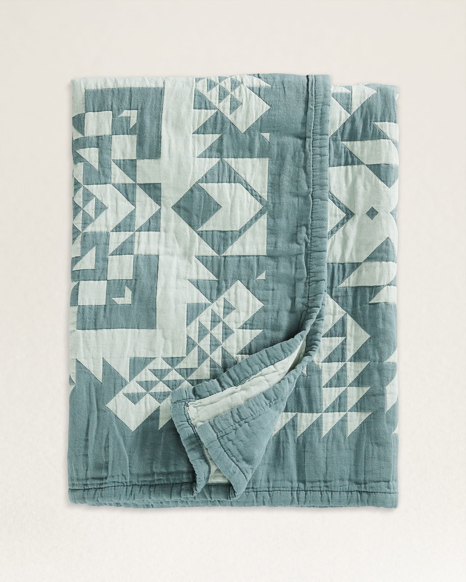 OPAL SPRINGS COTTON MATELASSE COVERLET